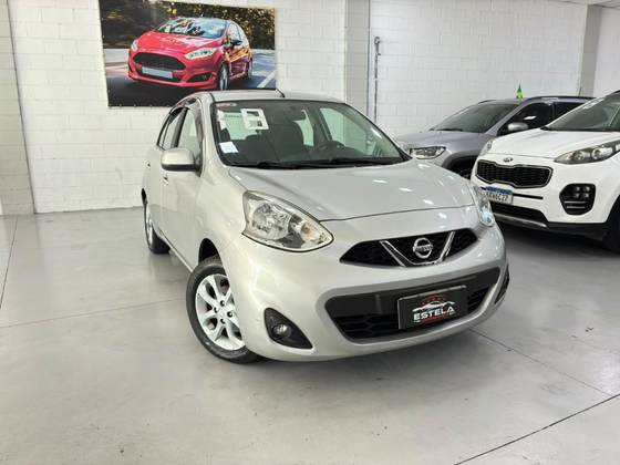 NISSAN MARCH 1.6 SV 16V FLEX 4P MANUAL NISSAN MARCH 1.6 SV 16V FLEX 4P MANUAL